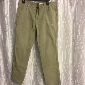 DKNY Jeans Cotton Pantsin Military Green Sz 12